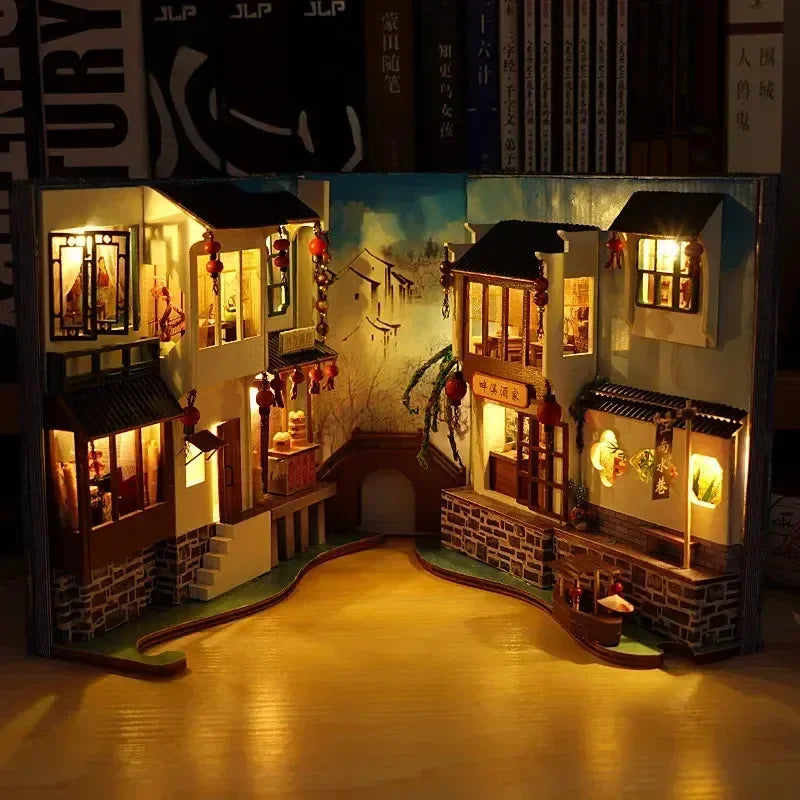 Book Nook DIY Miniature