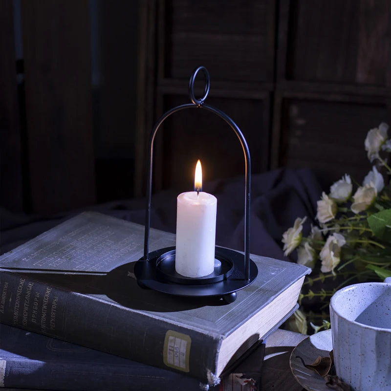 Iron Candle Holder