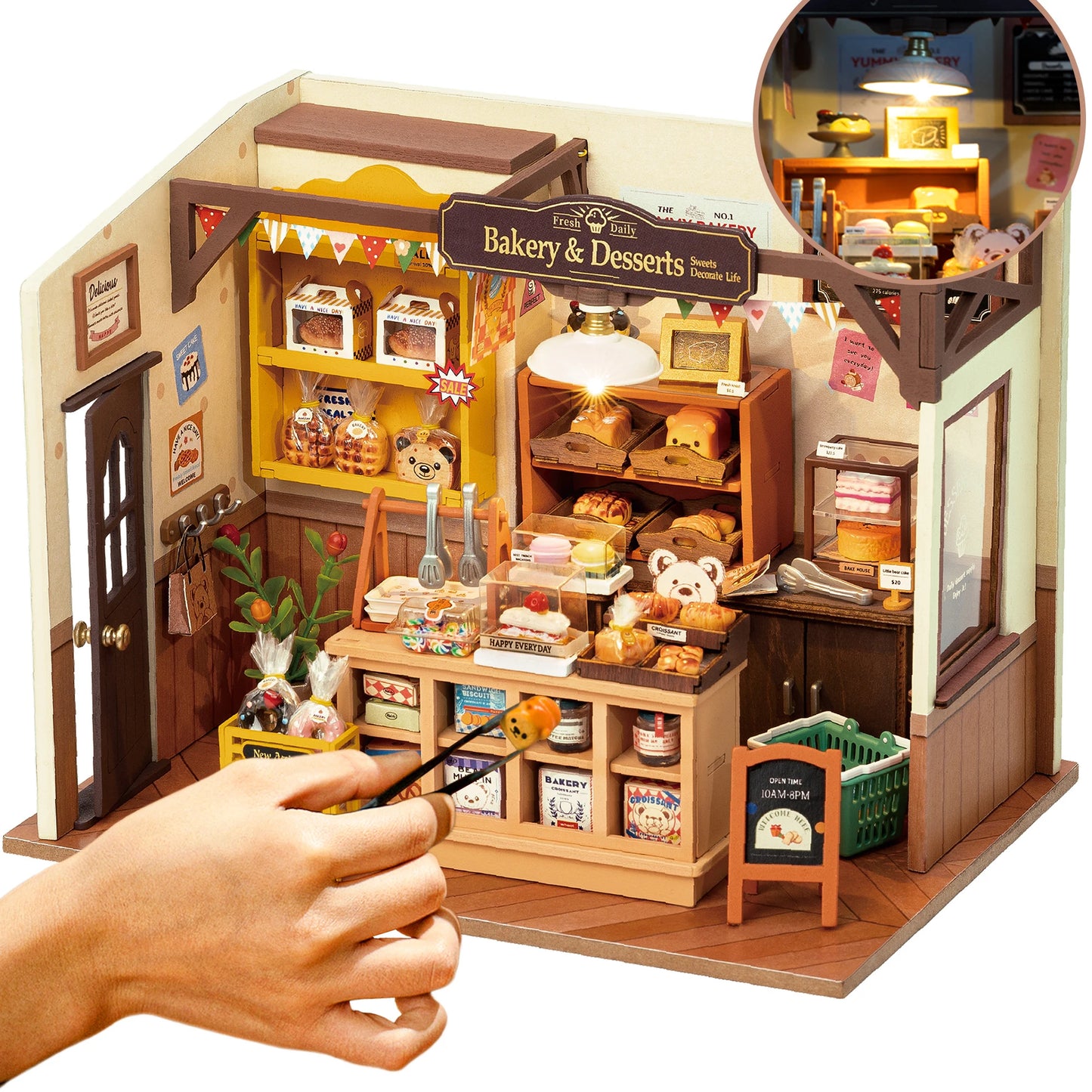 DIY Miniature Doll House Kit