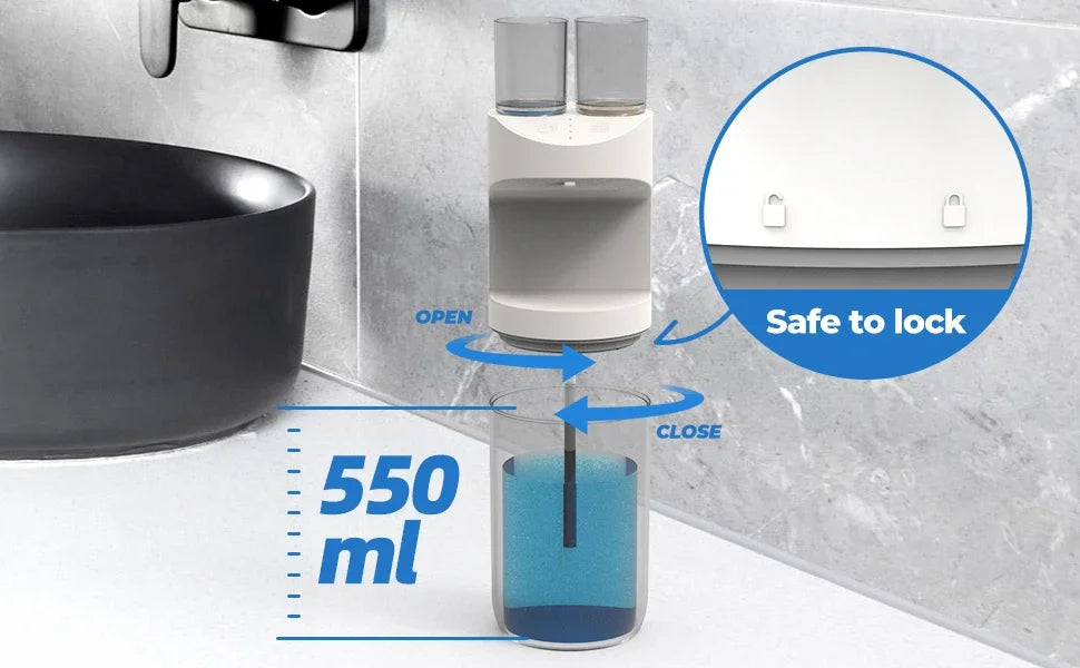 Automatic Mouthwash Dispenser