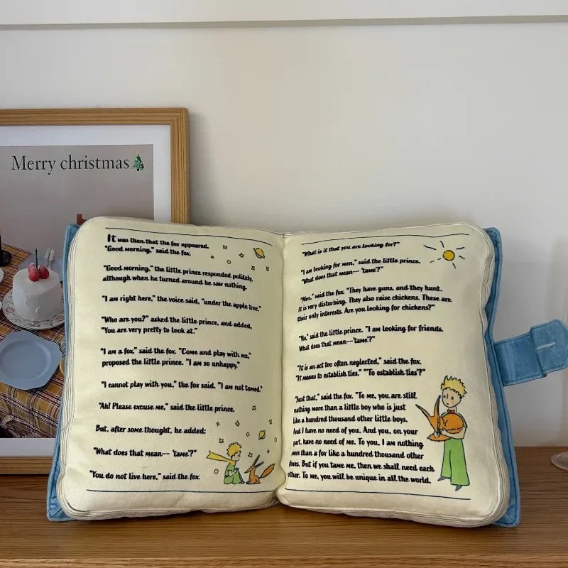 Cartoon Book Pillow Lovely Pillow