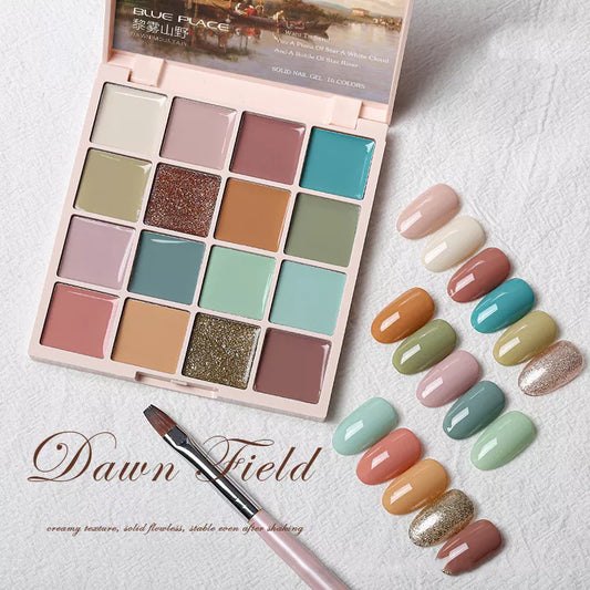 Pudding Gel Nail Polish Palette