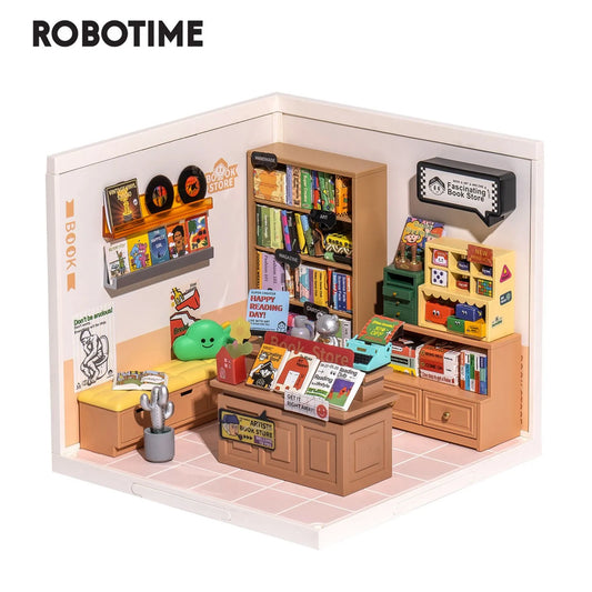 DIY Miniature Kit Bookstore