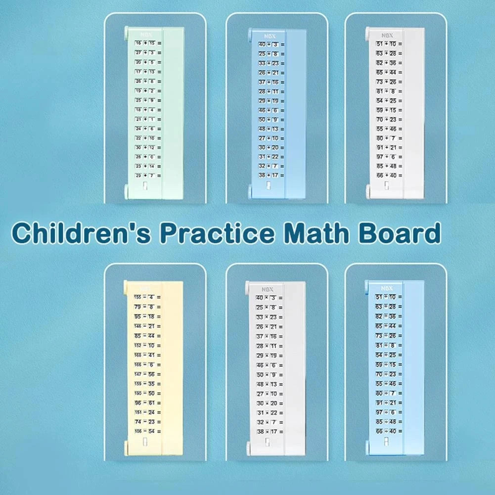 Practice Math Table