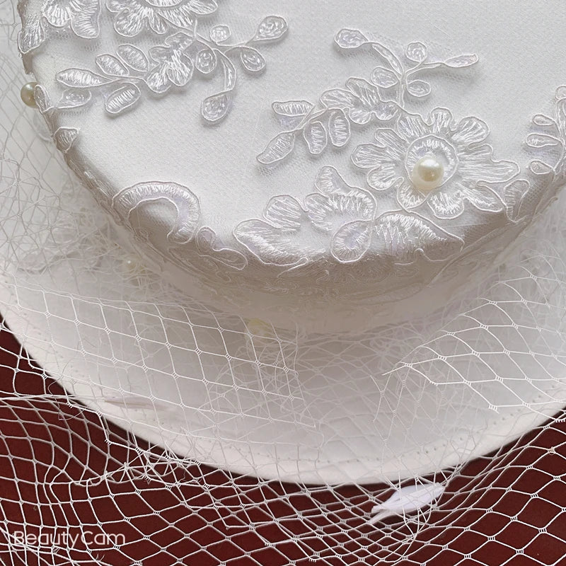 Lace Net Hats & Gloves